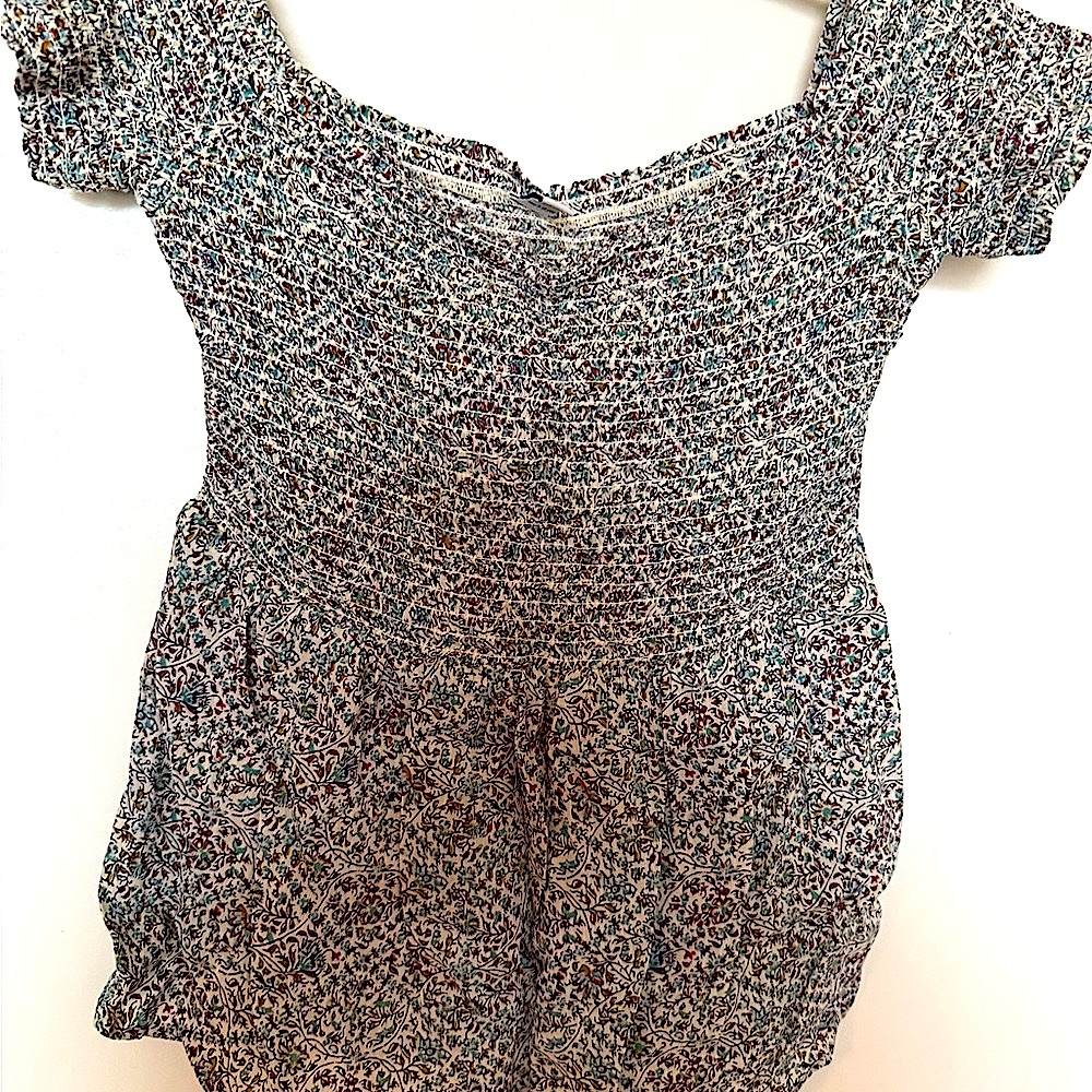 Floral Print Women's stretch top